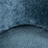 Stoel Amphara blue chenille fire retardant (Bergen 601 blue chenille)