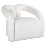 Fauteuil Dana white furry (Himalaya 900 white furry)