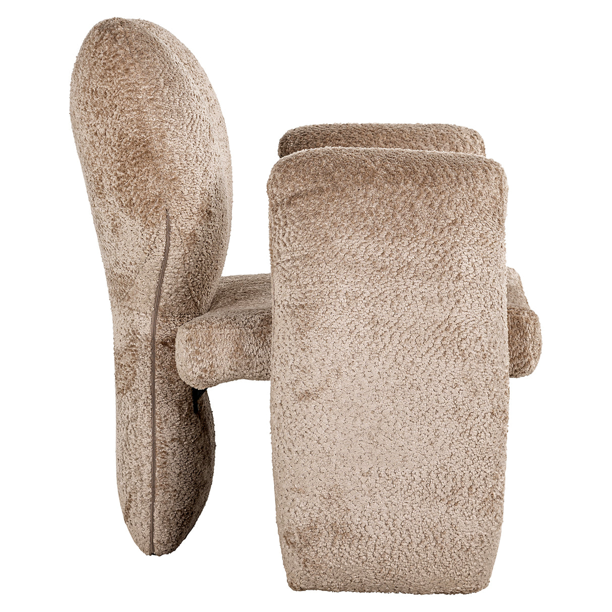 Fauteuil Didi natural sheep (Sheep 01 nature)