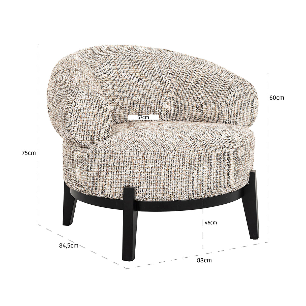 Fauteuil Montana trendy nature (Be Trendy 01 Nature)