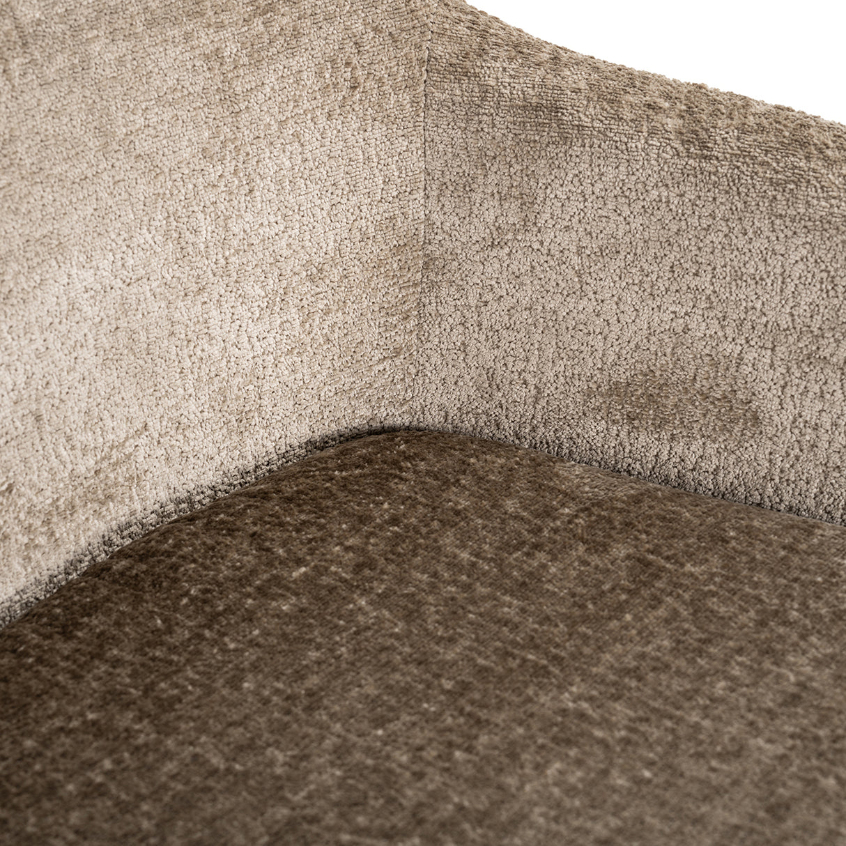 Draaistoel Marlon taupe chenille (Bergen 104 taupe chenille)