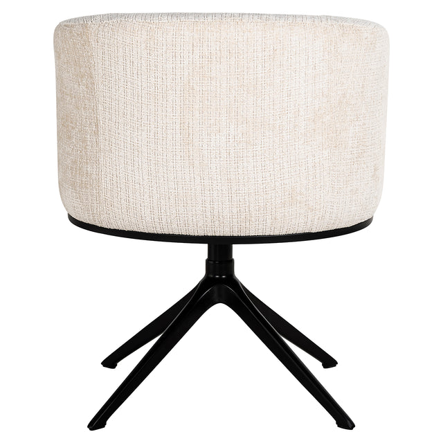 Draaistoel Cheyenne beige chenille (Niagara 902 beige Chenille) van Richmond Interiors – Luxe comfort op maat van PureWonen. Vraag naar de beste prijs.