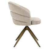 Draaifauteuil Zendaya beige chenille (Niagara 902 beige Chenille)