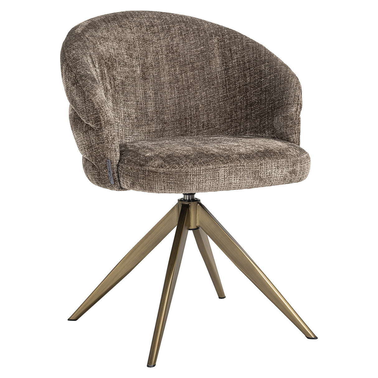 Draaifauteuil Zendaya stone chenille (Niagara 104 Stone Chenille)