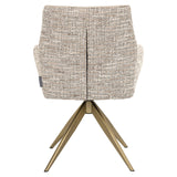 Draaifauteuil Lisonne be trendy nature / khaki velvet (Be Trendy 01 Nature)