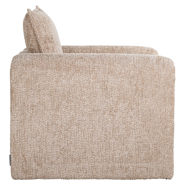 Fauteuil Sandro beige (Be Lovely 170 Beige) van Richmond Interiors – Luxe comfort op maat van PureWonen. Vraag naar de beste prijs.