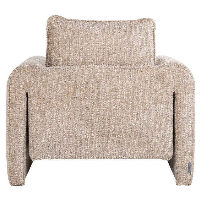 Fauteuil Sandro beige (Be Lovely 170 Beige) van Richmond Interiors – Luxe comfort op maat van PureWonen. Vraag naar de beste prijs.