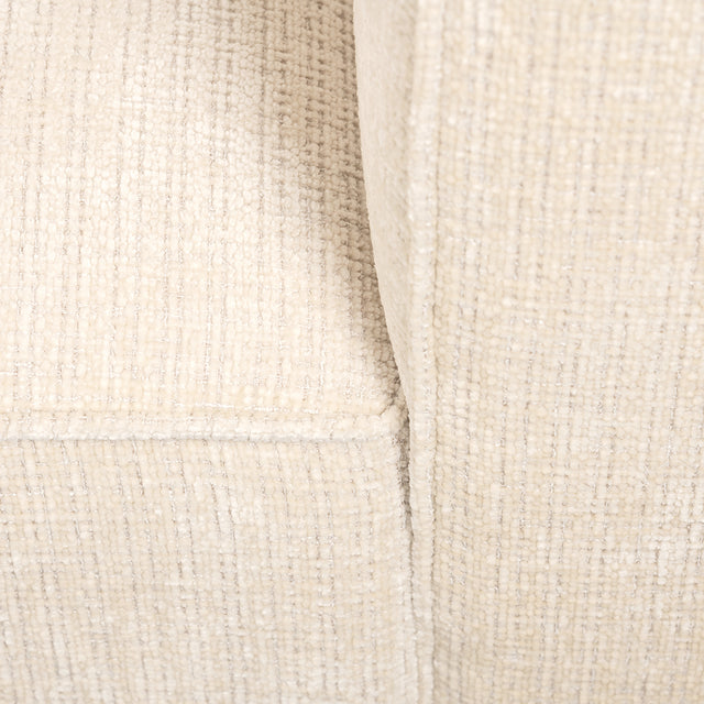 Hoekbank Lusso beige chenille (Niagara 902 beige Chenille)