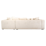 Hoekbank Lusso beige chenille (Niagara 902 beige Chenille)