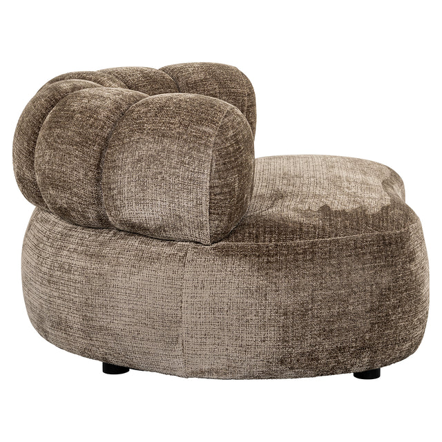 Fauteuil Penelope stone fire retardant (Niagara 104 Stone Chenille)