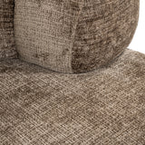 Fauteuil Penelope stone fire retardant (Niagara 104 Stone Chenille)