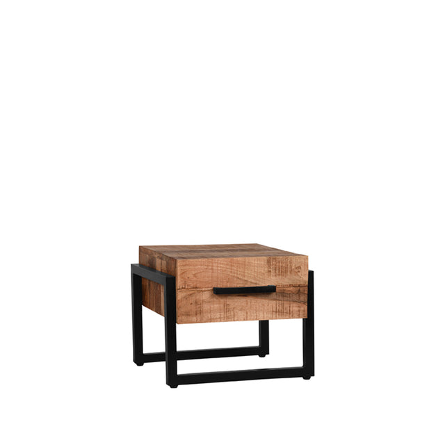 LABEL51 Salontafel Bolivia - Rough - Mangohout - 50 cm van LABEL51 – Luxe comfort op maat van PureWonen. Vraag naar de beste prijs.