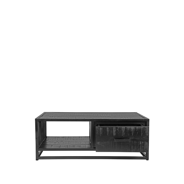 LABEL51 Salontafel Chili - Zwart - Mangohout - 110 cm van LABEL51 – Luxe comfort op maat van PureWonen. Vraag naar de beste prijs.