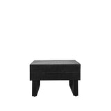 LABEL51 Salontafel Santos - Zwart - Mangohout - 70 cm van LABEL51 - laagste prijs offerte van PureWonen