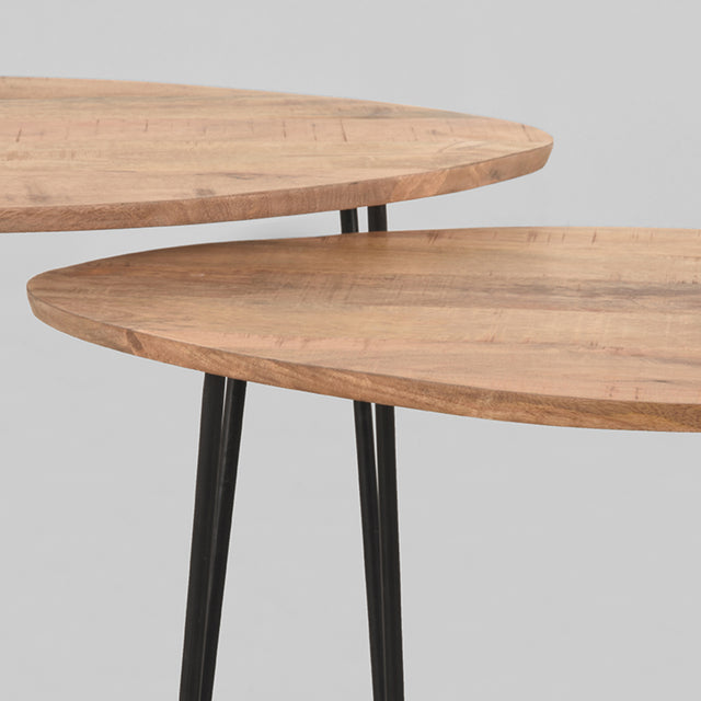 LABEL51 Salontafel Frisk - Rough - Mangohout - 68 cm van LABEL51 – Luxe comfort op maat van PureWonen. Vraag naar de beste prijs.