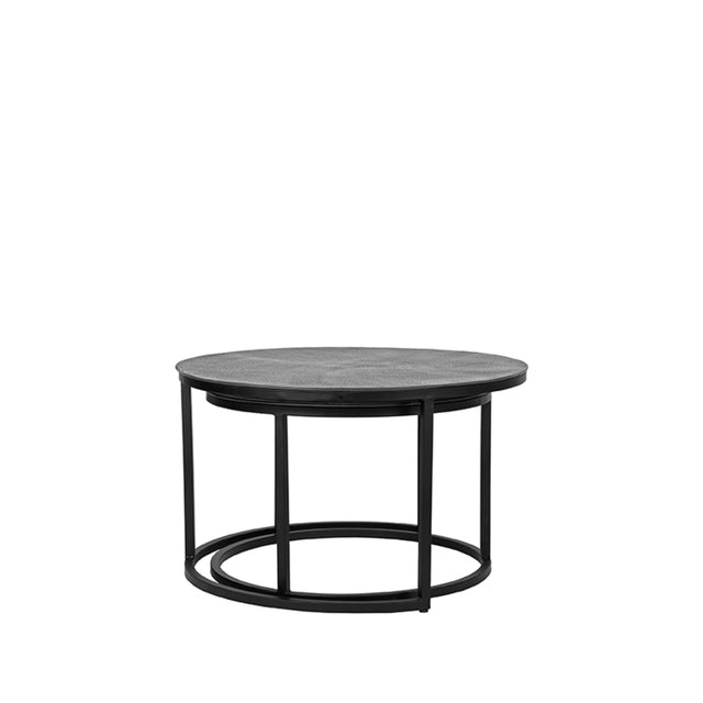 LABEL51 Salontafel Grand - Antiek ash - Metaal - 75 cm van LABEL51 - laagste prijs offerte van PureWonen