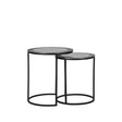 LABEL51 Salontafel Set Pair - Antiek ash - Metaal - 40 cm van LABEL51 – Luxe comfort op maat van PureWonen. Vraag naar de beste prijs.