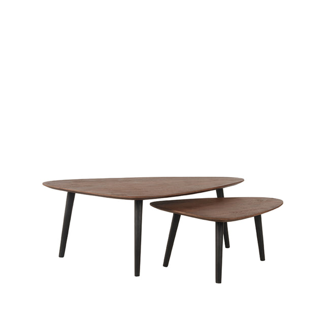LABEL51 Salontafel Rock - Espresso - Mangohout - 110 cm van LABEL51 – Luxe comfort op maat van PureWonen. Vraag naar de beste prijs.