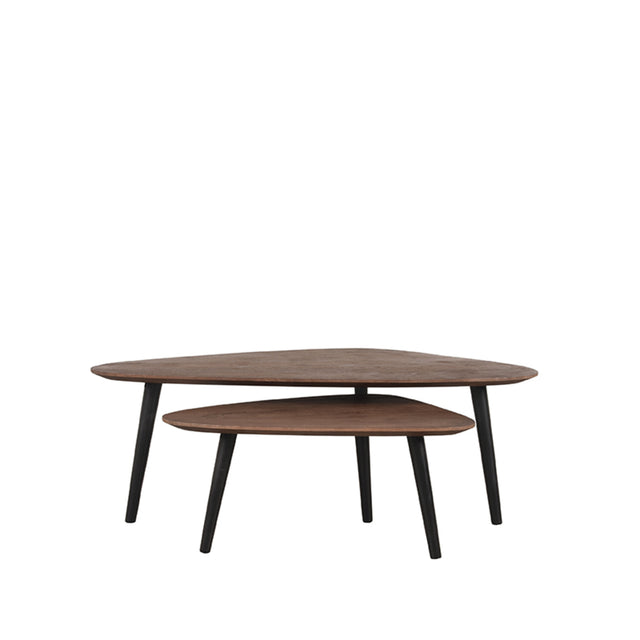 LABEL51 Salontafel Rock - Espresso - Mangohout - 110 cm van LABEL51 – Luxe comfort op maat van PureWonen. Vraag naar de beste prijs.