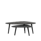 LABEL51 Salontafel Set Rock - Zwart - Mangohout - 110 cm van LABEL51 – Luxe comfort op maat van PureWonen. Vraag naar de beste prijs.