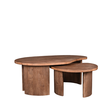 LABEL51 Salontafel Timon - Espresso - Mangohout - 100 cm van LABEL51 – Luxe comfort op maat van PureWonen. Vraag naar de beste prijs.