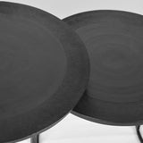 LABEL51 Salontafel Set Tres - Zwart - Metaal - 55 cm van LABEL51 – Luxe comfort op maat van PureWonen. Vraag naar de beste prijs.