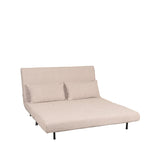 LABEL51 Slaapbank Double - Naturel - Boucle - Double | Zwarte Poot van LABEL51 - laagste prijs offerte van PureWonen