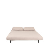 LABEL51 Slaapbank Double - Naturel - Boucle - Double | Zwarte Poot van LABEL51 - laagste prijs offerte van PureWonen