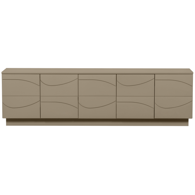 Teo Tv Meubel Grenen Mud [Fsc] van WOOOD – Luxe comfort op maat van PureWonen. Vraag naar de beste prijs.
