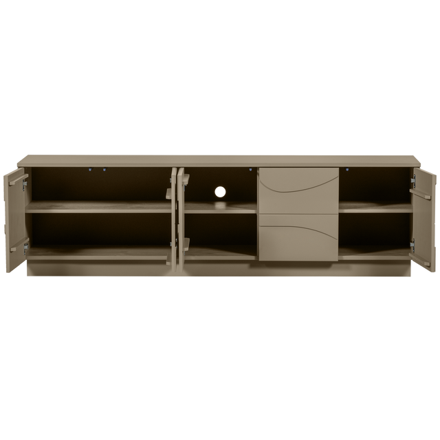 Teo Tv Meubel Grenen Mud [Fsc] van WOOOD – Luxe comfort op maat van PureWonen. Vraag naar de beste prijs.