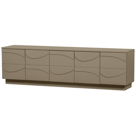 Teo Tv Meubel Grenen Mud [Fsc] van WOOOD – Luxe comfort op maat van PureWonen. Vraag naar de beste prijs.