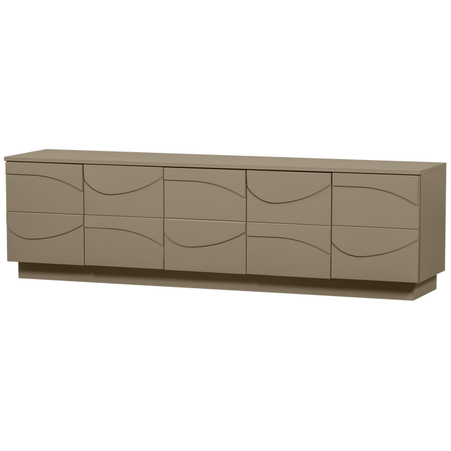 Teo Tv Meubel Grenen Mud [Fsc] van WOOOD – Luxe comfort op maat van PureWonen. Vraag naar de beste prijs.
