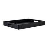 Dienblad Blane zwart croco set van 2 (Black) van Richmond Interiors – Luxe comfort op maat van PureWonen. Vraag naar de beste prijs.
