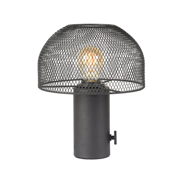 LABEL51 Tafellamp Fungo - Zwart - Metaal van LABEL51 – Luxe comfort op maat van PureWonen. Vraag naar de beste prijs.