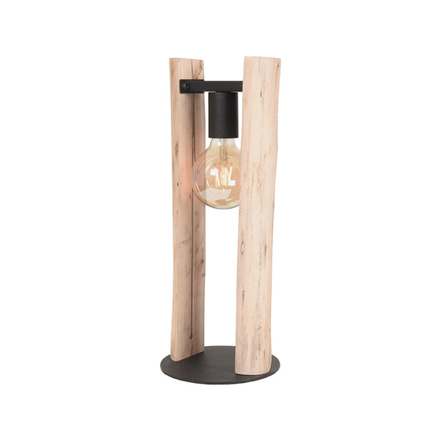 LABEL51 Tafellamp Woody - Naturel - Hout van LABEL51 – Luxe comfort op maat van PureWonen. Vraag naar de beste prijs.