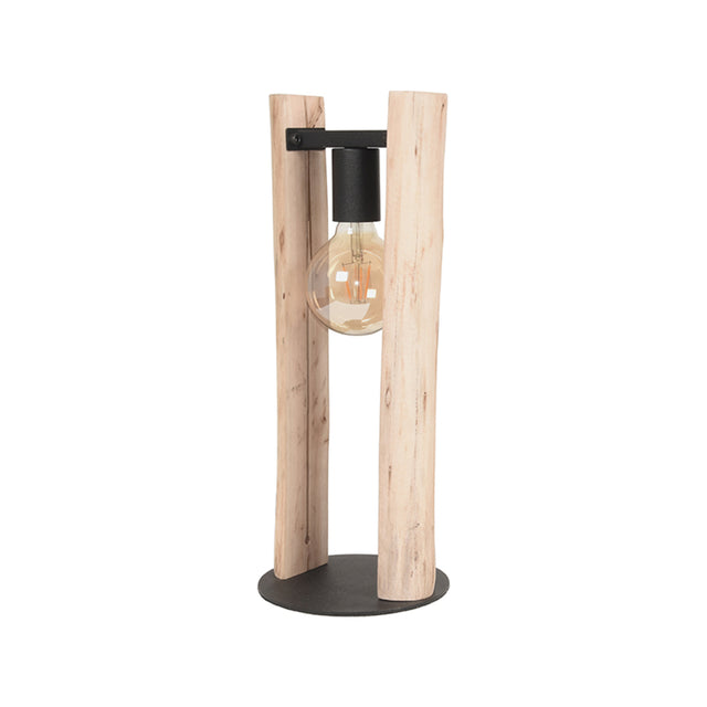 LABEL51 Tafellamp Woody - Naturel - Hout van LABEL51 – Luxe comfort op maat van PureWonen. Vraag naar de beste prijs.