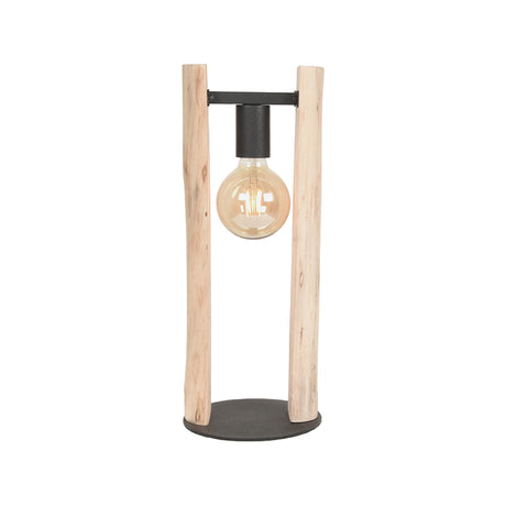 LABEL51 Tafellamp Woody - Naturel - Hout van LABEL51 – Luxe comfort op maat van PureWonen. Vraag naar de beste prijs.