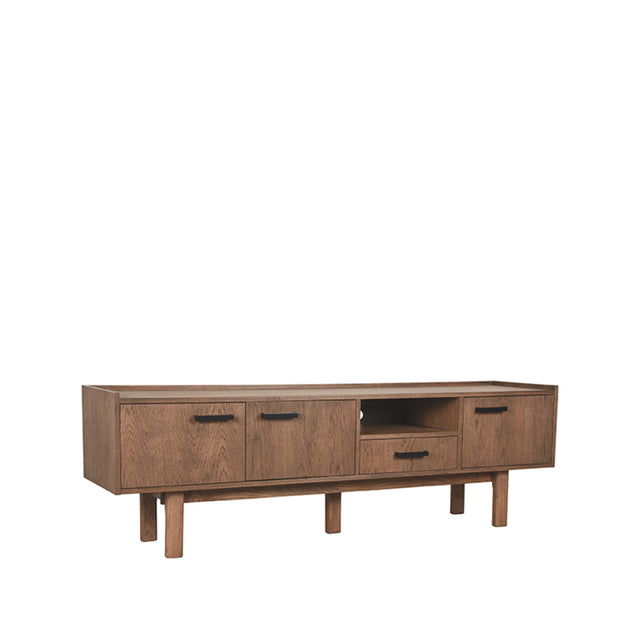 LABEL51 Tv-meubel Cali - Smoke - Eiken - Tv-Meubel van LABEL51 – Luxe comfort op maat van PureWonen. Vraag naar de beste prijs.