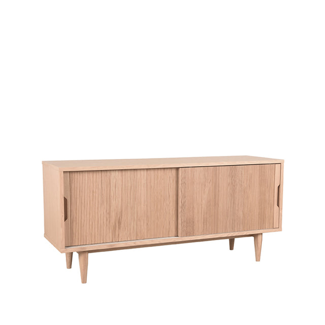 LABEL51 Tv-meubel Jule - Naturel - Eiken - Tv-Meubel 130 cm van LABEL51 – Luxe comfort op maat van PureWonen. Vraag naar de beste prijs.