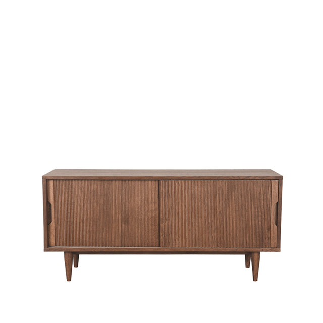 LABEL51 Tv-meubel Jule - Walnoot - Eiken - Tv-Meubel 130 cm van LABEL51 – Luxe comfort op maat van PureWonen. Vraag naar de beste prijs.