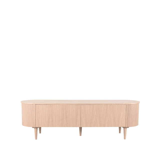 LABEL51 Tv-meubel Oliva - Naturel - Eiken - Tv-Meubel 180 cm van LABEL51 – Luxe comfort op maat van PureWonen. Vraag naar de beste prijs.