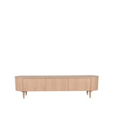 LABEL51 Tv-meubel Oliva - Naturel - Eiken - Tv-Meubel 220 cm van LABEL51 – Luxe comfort op maat van PureWonen. Vraag naar de beste prijs.