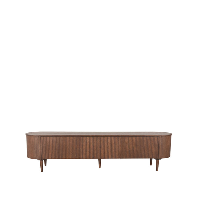 LABEL51 Tv-meubel Oliva - Walnoot - Eiken - Tv-Meubel 220 cm van LABEL51 – Luxe comfort op maat van PureWonen. Vraag naar de beste prijs.