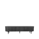 LABEL51 Tv-meubel Oliva - Zwart - Eiken - Tv-Meubel 220 cm van LABEL51 – Luxe comfort op maat van PureWonen. Vraag naar de beste prijs.