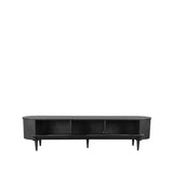 LABEL51 Tv-meubel Oliva - Zwart - Eiken - Tv-Meubel 220 cm van LABEL51 – Luxe comfort op maat van PureWonen. Vraag naar de beste prijs.