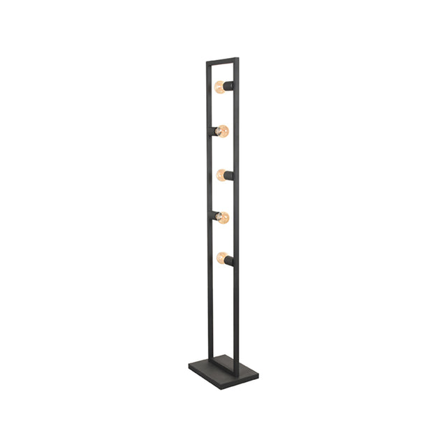 LABEL51 Vloerlamp Quadrato - Zwart - Metaal van LABEL51 – Luxe comfort op maat van PureWonen. Vraag naar de beste prijs.