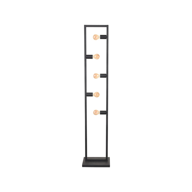 LABEL51 Vloerlamp Quadrato - Zwart - Metaal van LABEL51 – Luxe comfort op maat van PureWonen. Vraag naar de beste prijs.