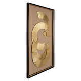 Wall art Eden (Black/gold)