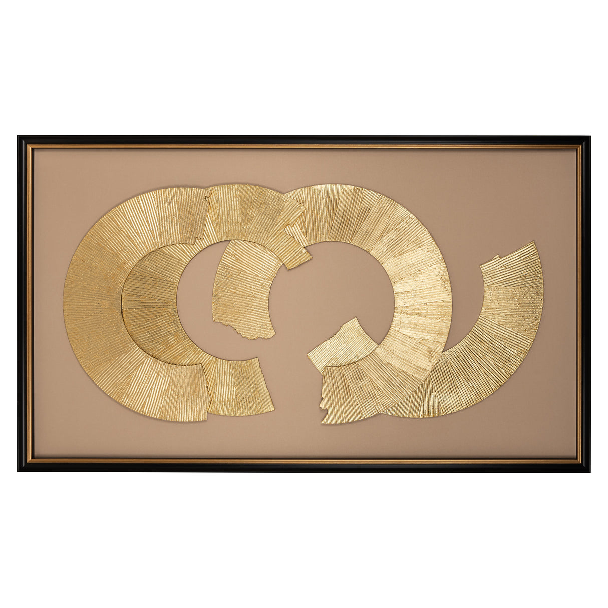 Wall art Eden (Black/gold)