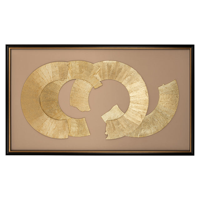 Wall art Eden (Black/gold)